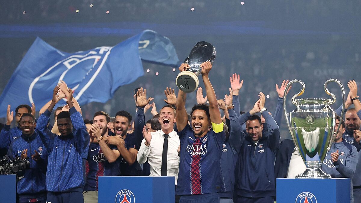 PSG-Angers (1-0) : Paris exhibe ses trophées et les célèbre avec son public