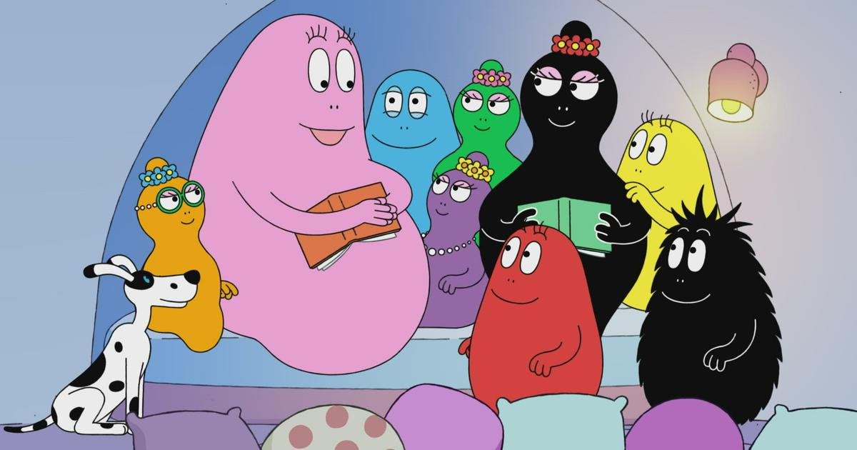 La famille multicolore Barbapapa fête 55 ans de barbasuccès - rts.ch