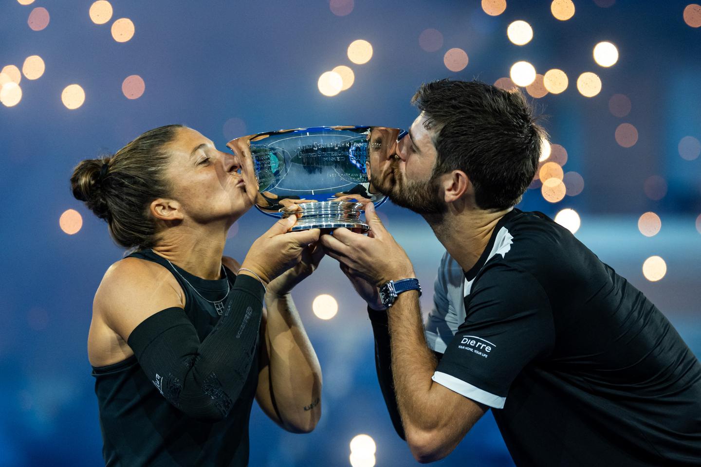 les spécialistes du double mixte Sara Errani et Andrea Vavassori remportent la nouvelle mouture très critiquée de l’épreuve