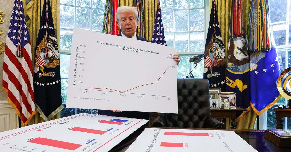 Trump présente à la Maison-Blanche des statistiques économiques alternatives