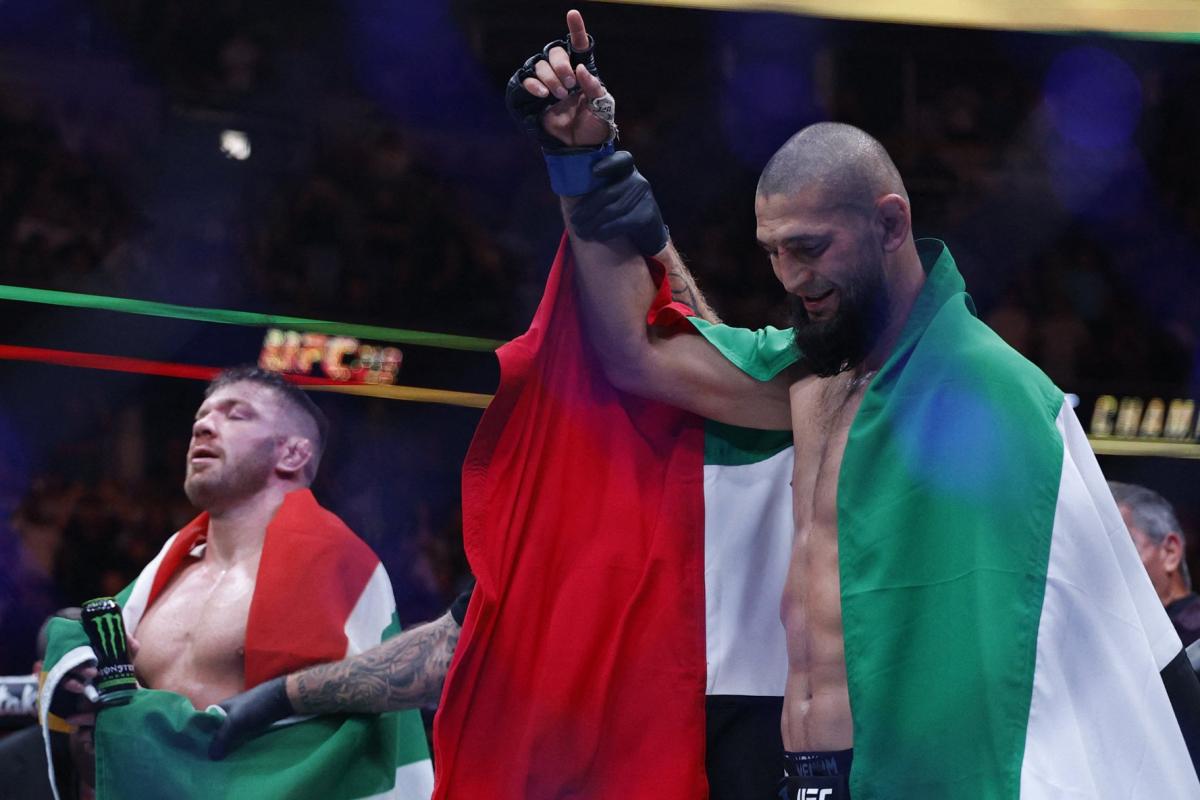 Imavov, Strickland, Pereira... Qui pourra détrôner le nouveau champion des moyens Khamzat Chimaev ? - L'Équipe