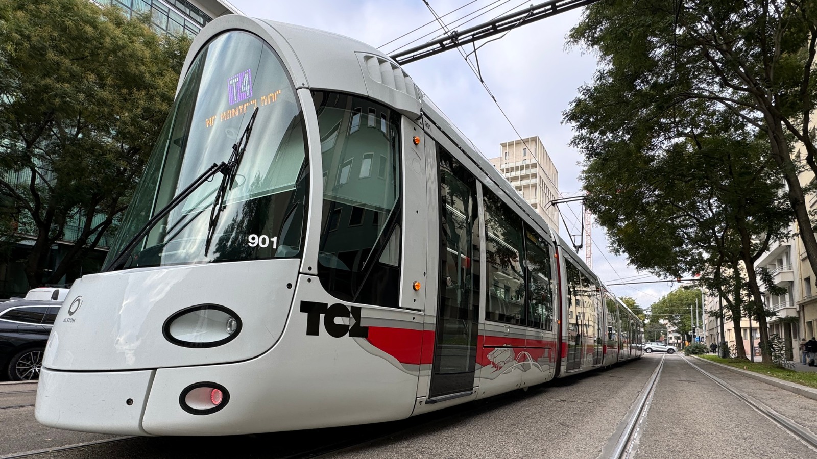 Lyon : collision entre un tramway et une voiture près de la Part-Dieu
