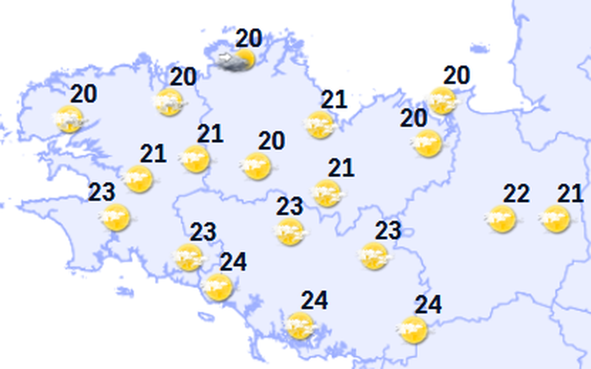 Météo en Bretagne : un temps doux et ensoleillé ce mardi