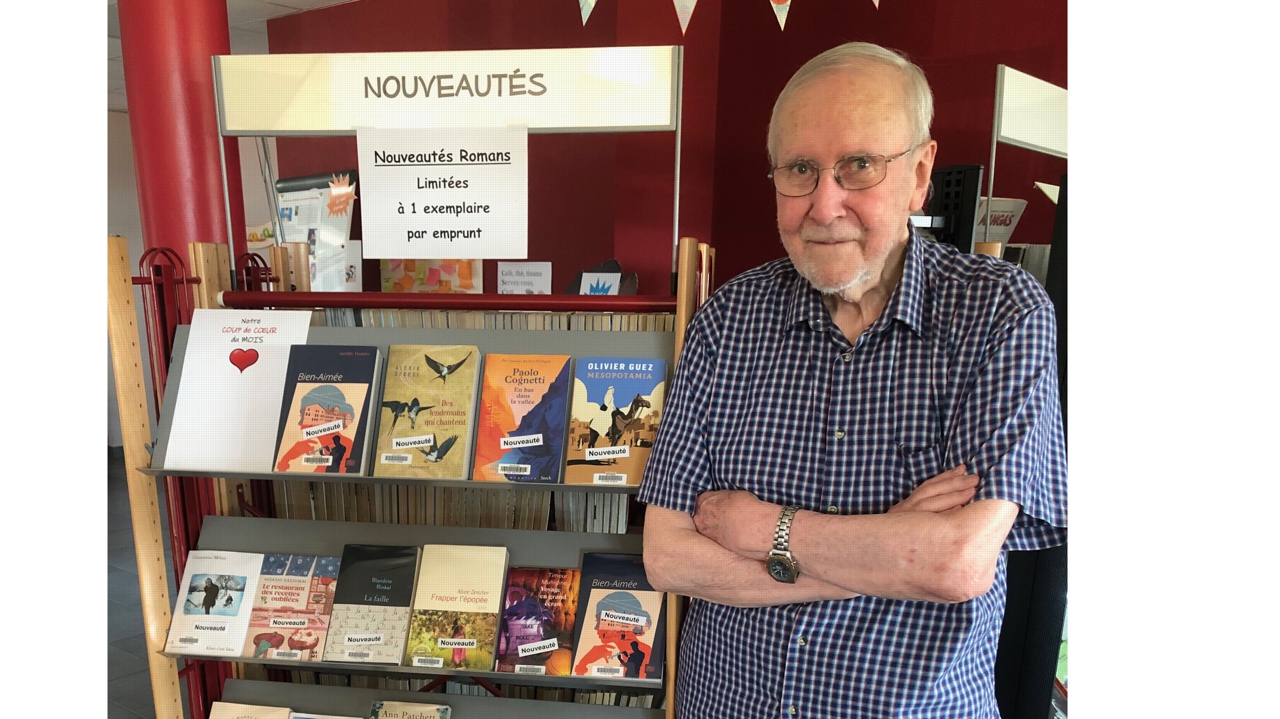 Michel Caron au service du livre et des autres à Chailles