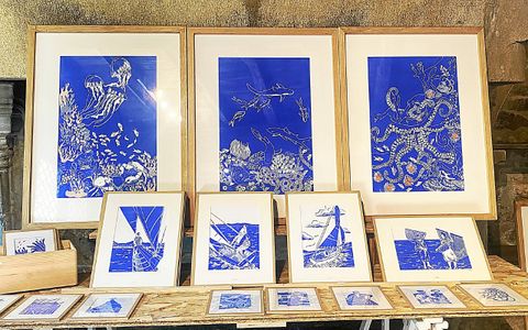 Originaire de Saint-Malo, Morgane Chouin est très inspirée par la mer et ce qu’elle abrite.