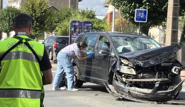 l’homme soupçonné d’être le conducteur a été interpellé