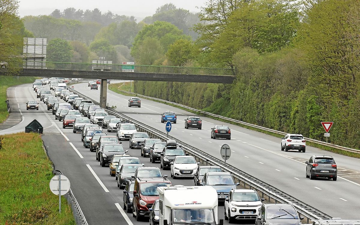 Rennes, Saint-Brieuc, Lorient... toujours sujets à des ralentissements à 17 h : notre point trafic en Bretagne