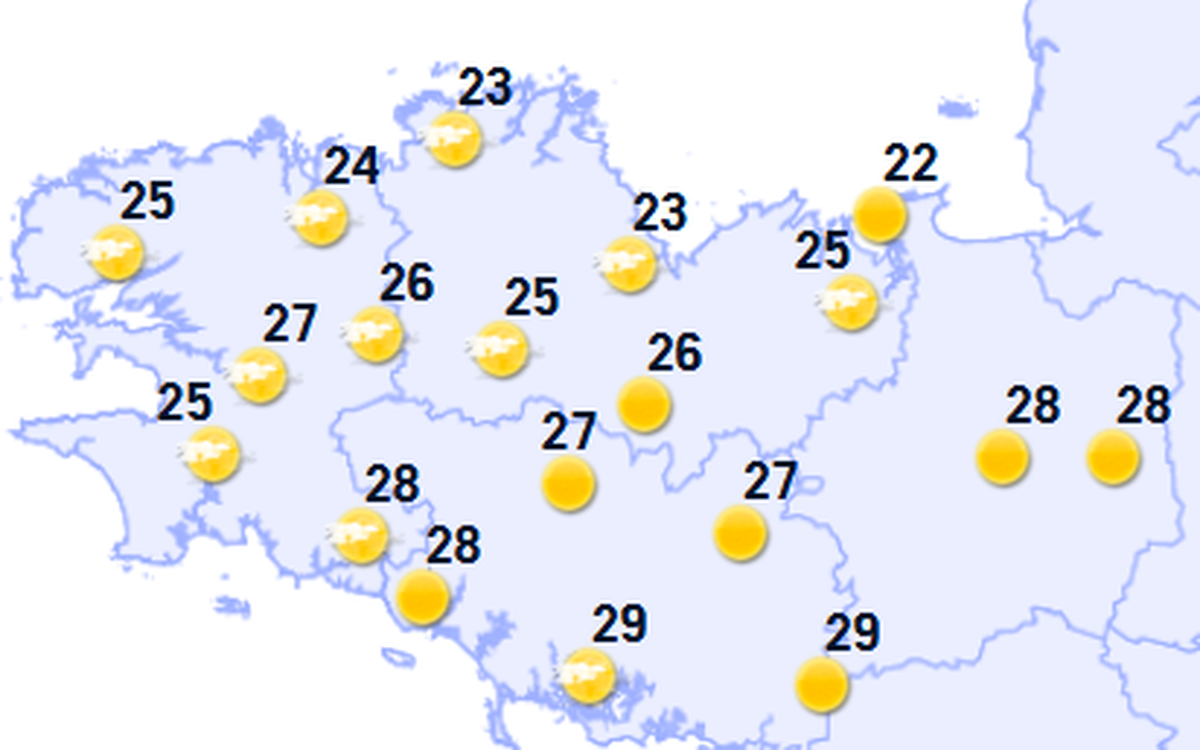 Météo en Bretagne : une belle journée d’été ce dimanche
