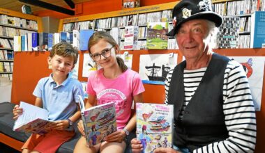 À Morlaix, Hippolyte Romain dédicace son ouvrage consacré aux femmes pirates