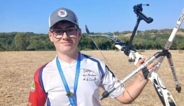 Alexandre Ringot champion de France de tir à l’arc en campagne