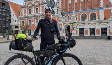 Vingt-six pays et 7.800 km en deux mois… La folle aventure de Yann Desjardins pour son tour d’Europe à vélo