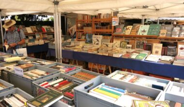 À Angles-sur-l’Anglin, le Festival du livre bat son plein malgré la canicule