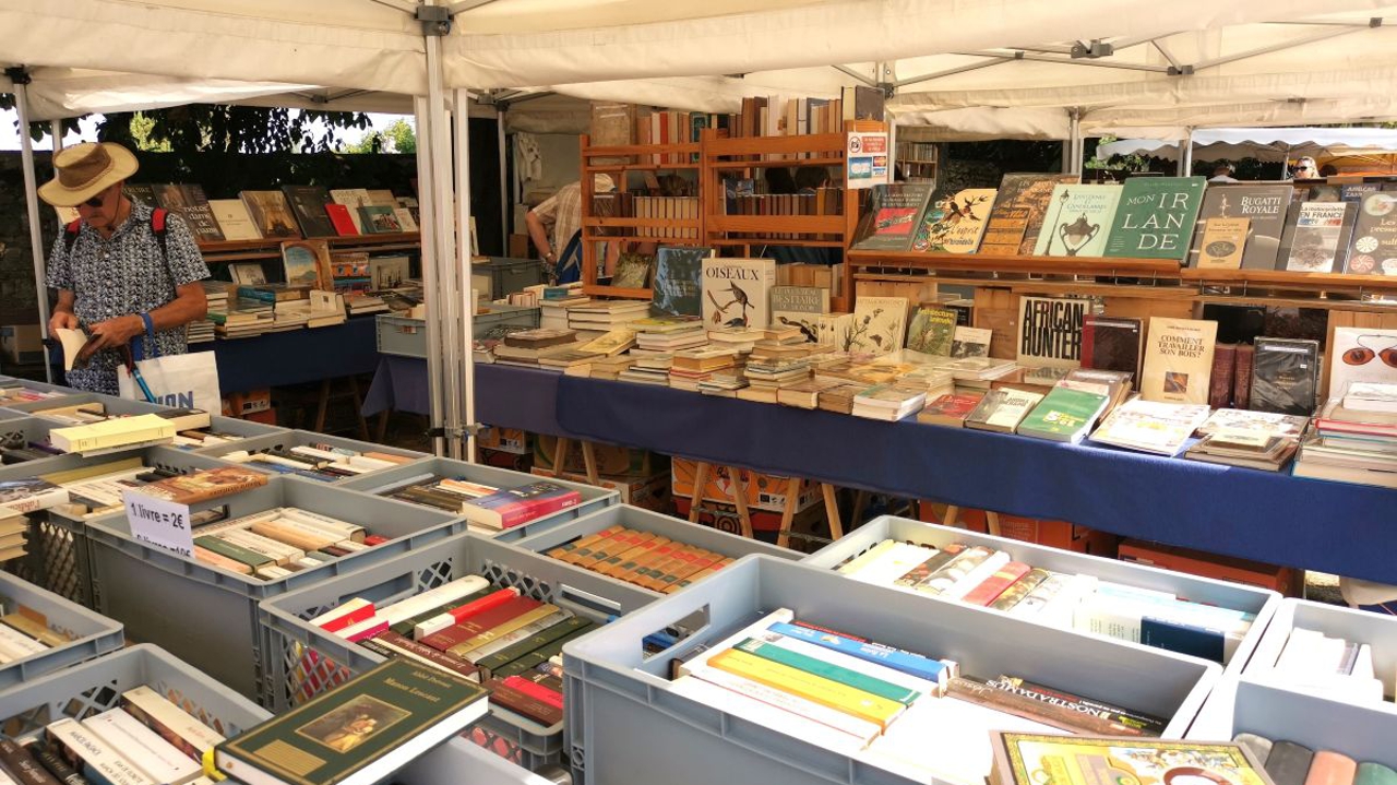 À Angles-sur-l’Anglin, le Festival du livre bat son plein malgré la canicule