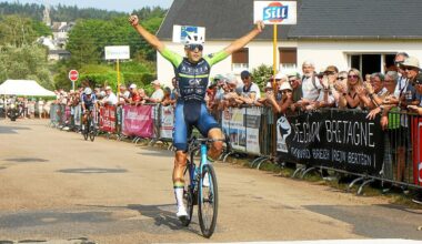 Cousin de Lenny Martinez, Axel Habert s’impose en costaud sur la Ronde Finistérienne à Huelgoat