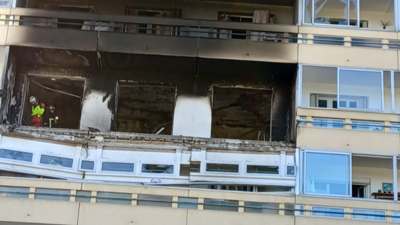 la moitié des habitants de l'immeuble doivent être relogés