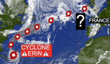Le cyclone et ouragan Erin se dirige-t-il vers la France ? 18/08/2025