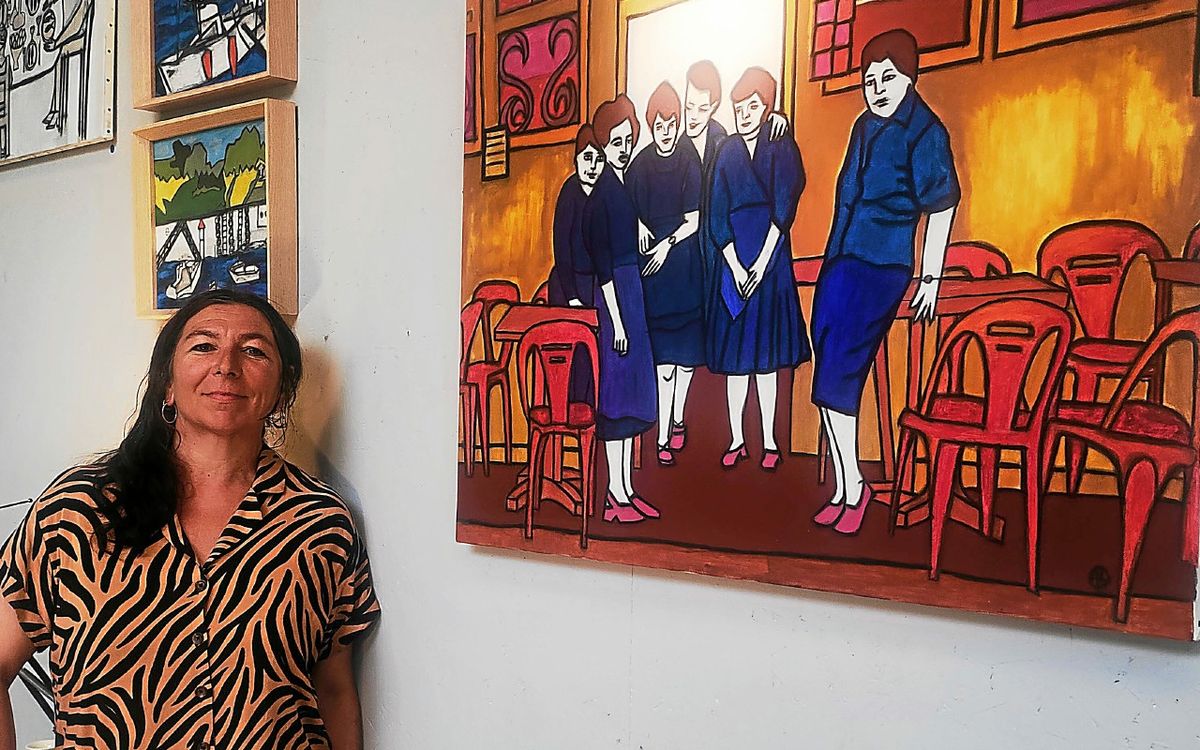 À Douarnenez, Andrée Louarn transforme vos photos en œuvres d’art