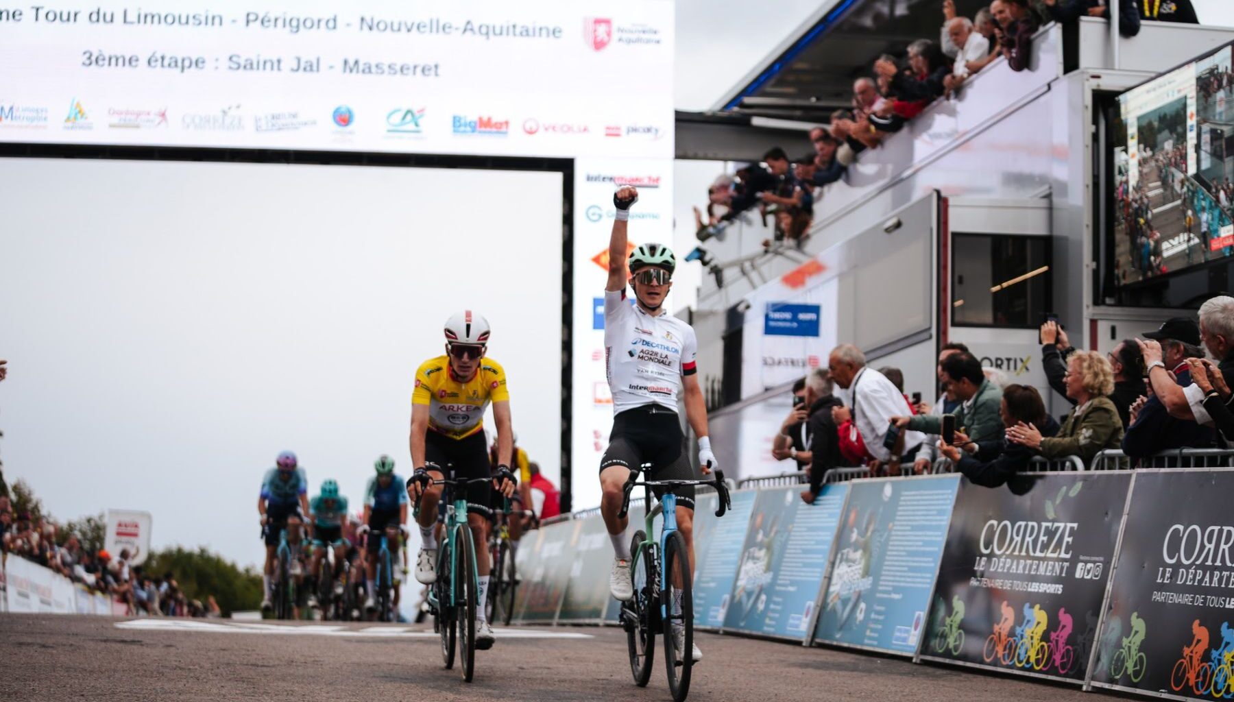 Tour du Limousin - Et. 3 : Paul Lapeira 1er - Actualité