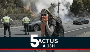Incendies en Espagne, corps calciné en Ille-et-Vilaine, Lune noire : le point à la mi-journée