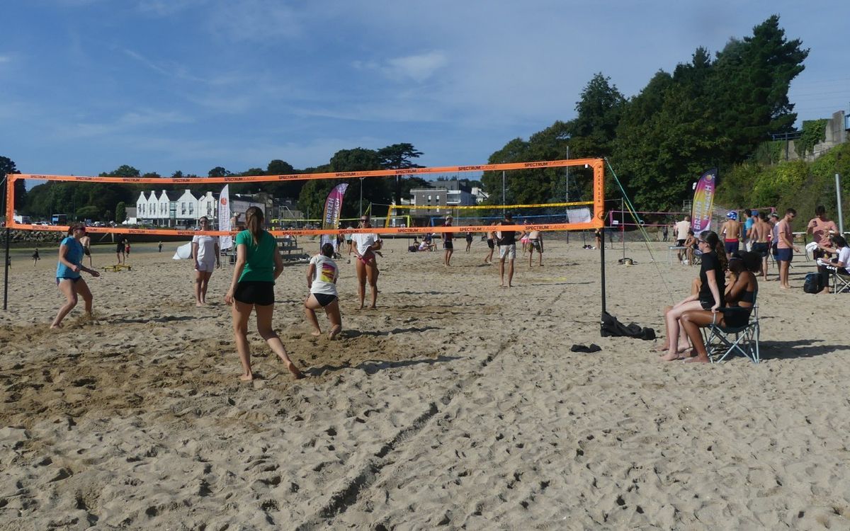 Soixante équipes en lice au tournoi de beach-volley de Breizh n’ Beach à Brest