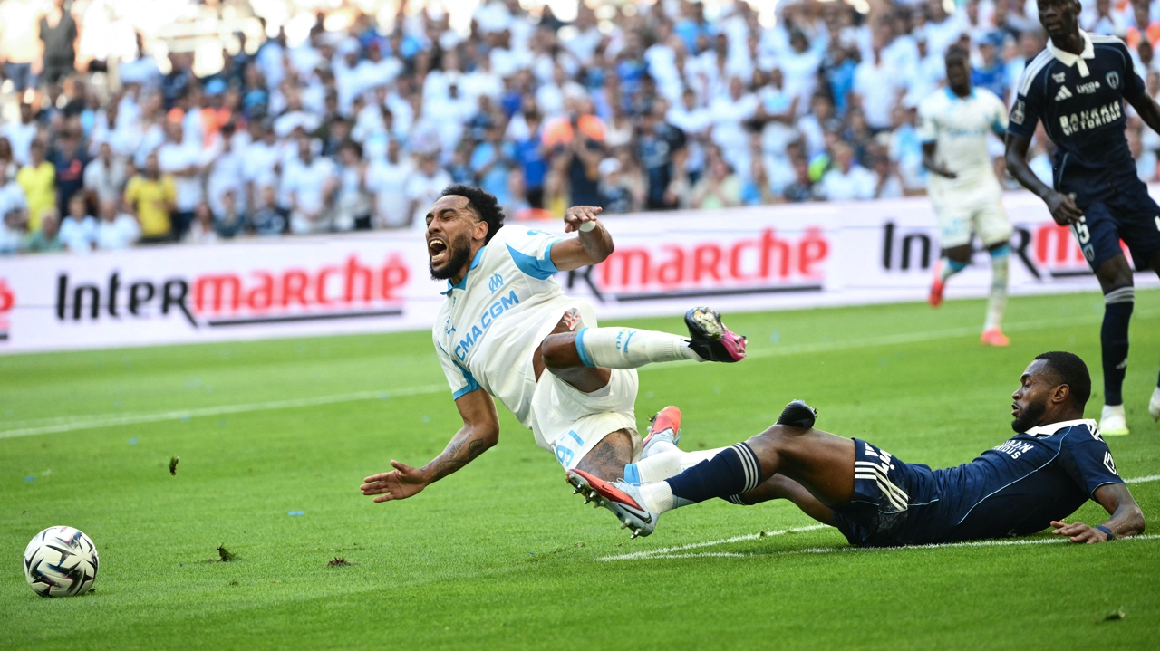 Marseille peut dire merci à Aubameyang et ses minots