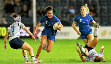 L’équipe de France de rugby réussit son entrée dans la Coupe du Monde de rugby en dominant l’Italie