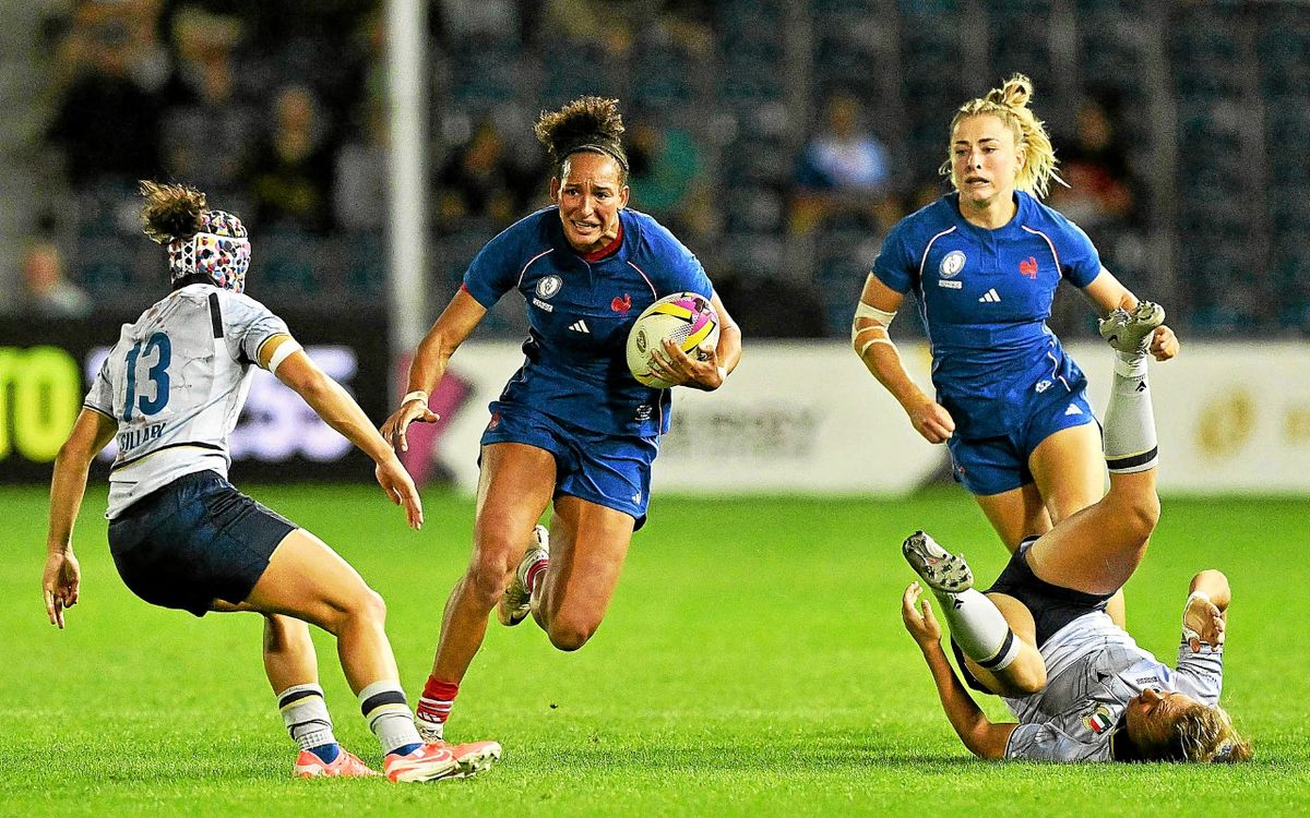 L’équipe de France de rugby réussit son entrée dans la Coupe du Monde de rugby en dominant l’Italie
