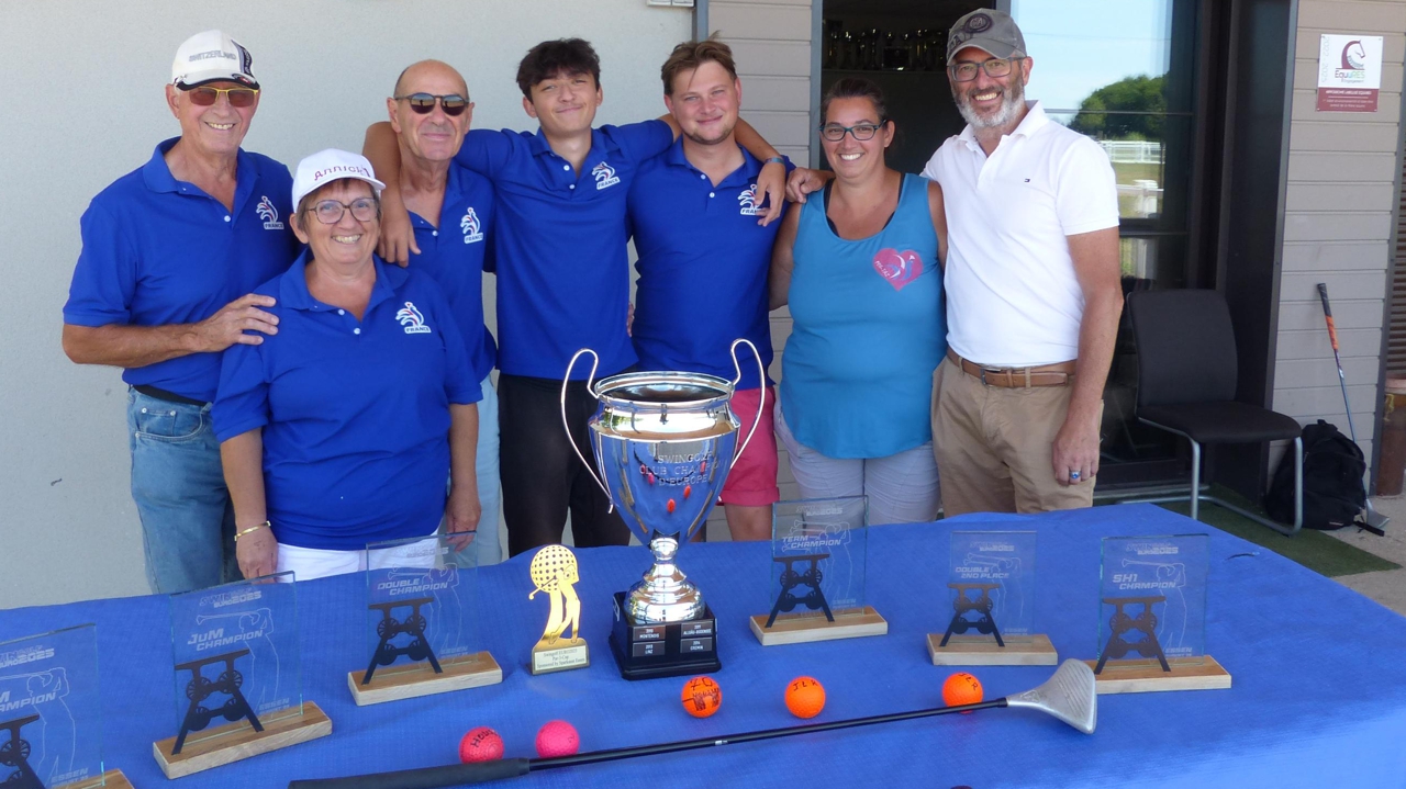 le club de swin golf champion d’Europe !