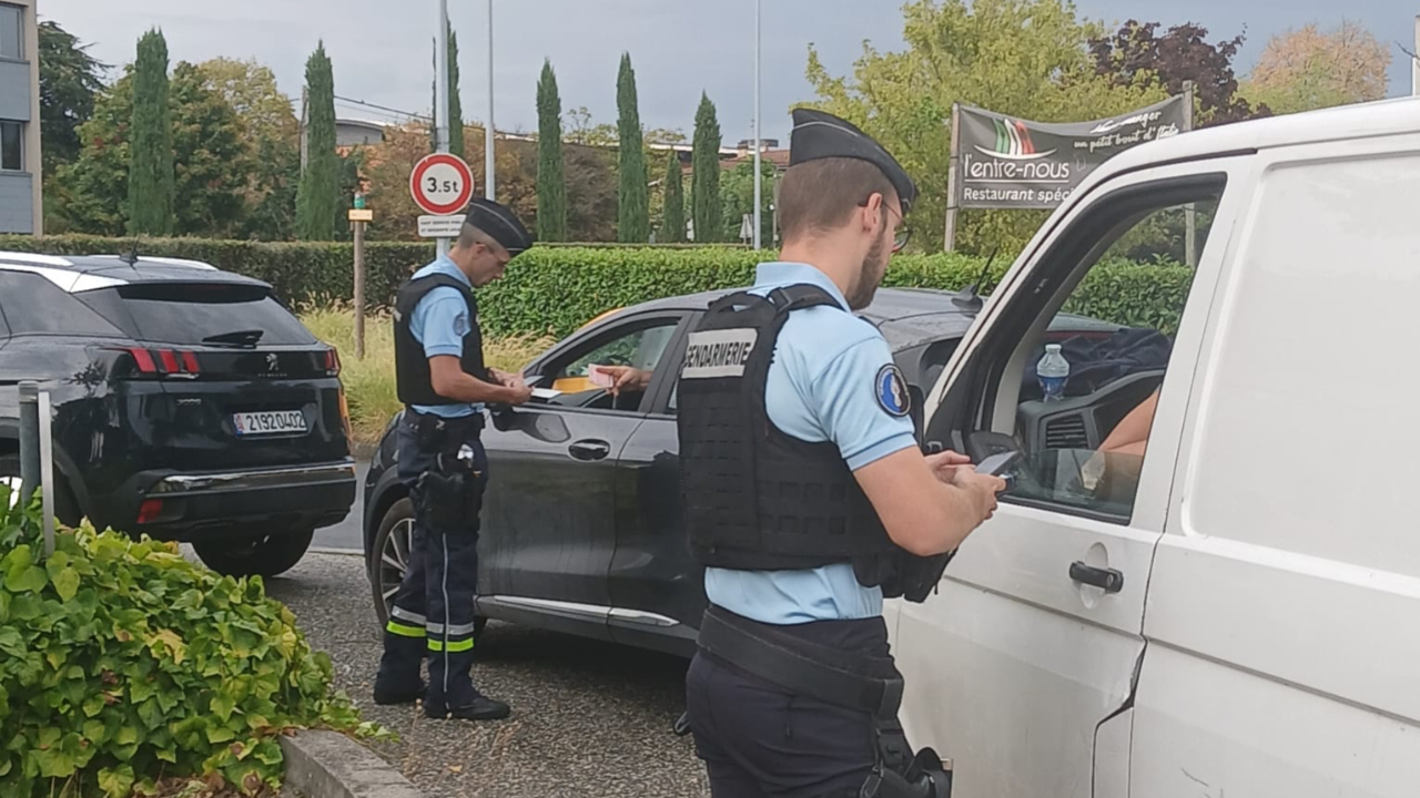 une opération près de Lyon vire au festival d’infractions