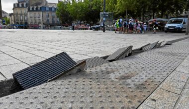 « C’est quand même bizarre » : à Rennes, la place Sainte-Anne continue de se fissurer
