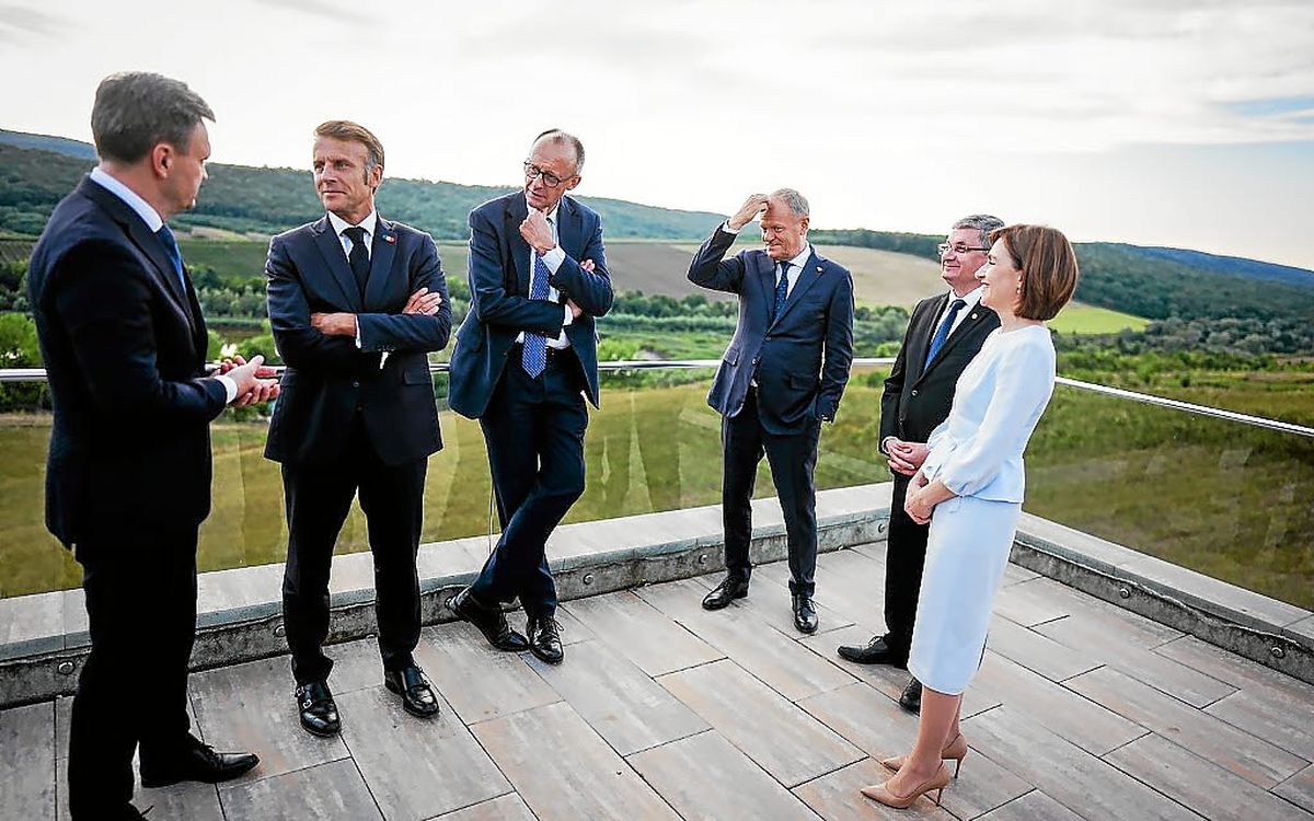L’Europe et Macron affichent leur « soutien déterminé » à la Moldavie face à la Russie
