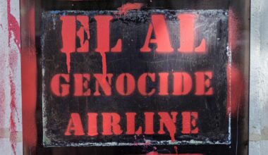 les locaux de la compagnie israélienne El Al dégradés à Paris