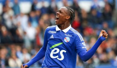 le capitaine de Strasbourg Emmanuel Emegha affirme ses ambitions concernant la Ligue Conférence