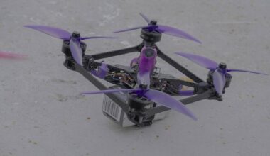 Une course de drone inédite se déroule ce week-end près de Nice