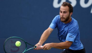 Hugo Gaston s'incline sans réagir face au qualifié Shintaro Mochizuki au premier tour de l'US Open - L'Équipe