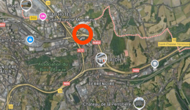 Affaissement de la chaussée Saint-Étienne : la RN488 partiellement neutralisée