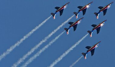 La Patrouille de France va survoler Saint-Étienne en septembre !
