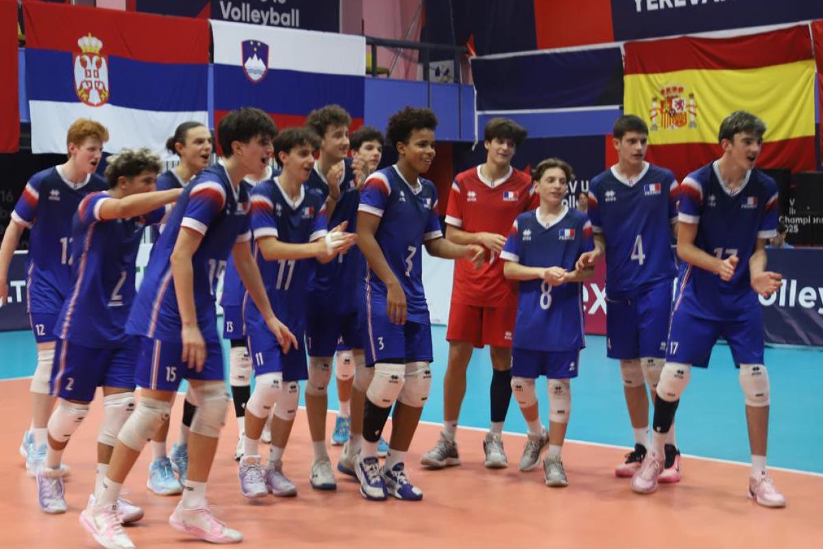 L'équipe de France U16 médaillée de bronze à l'Euro après sa victoire sur la Pologne
