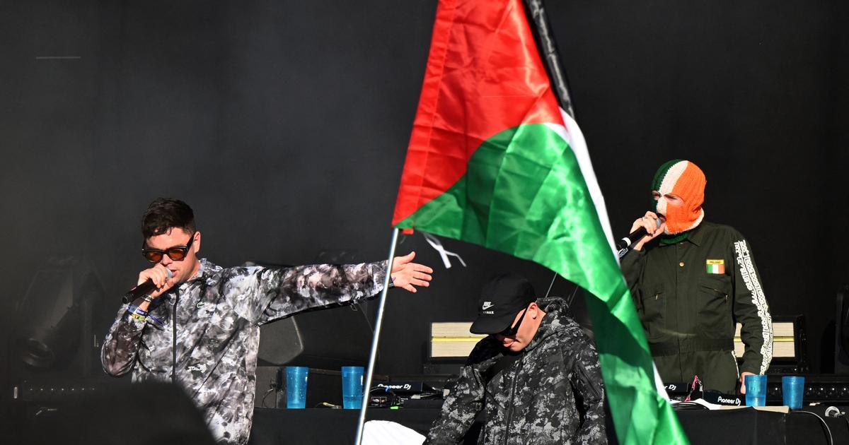 Kneecap, le trio de rappeurs accusé de soutien au Hamas et au Hezbollah, ovationné à Rock en Seine