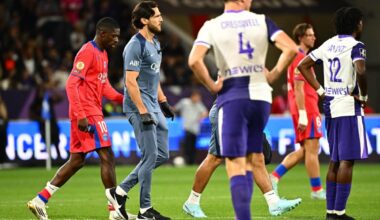 À quelques jours d'Ukraine-France, Ousmane Dembélé sort sur blessure contre Toulouse - L'Équipe