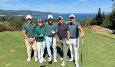 L’équipe Pinegrove  domine au Fairmont Le Manoir Richelieu