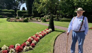 Près de Rouen, il a passé sa vie à composer le jardin de ses rêves