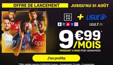 Lyon – Marseille : suivez le match en direct avec Ligue1+ disponible sur DAZN pour 9,99 euros