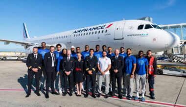 Air France transporteur officiel des Équipes de France
