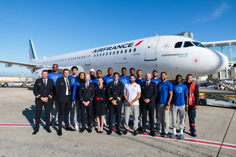 Air France transporteur officiel des Équipes de France