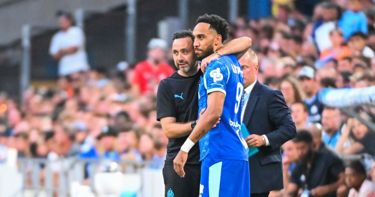 en grande forme, l'OM l'emporte face à Aston Villa avec un doublé d’Aubameyang
