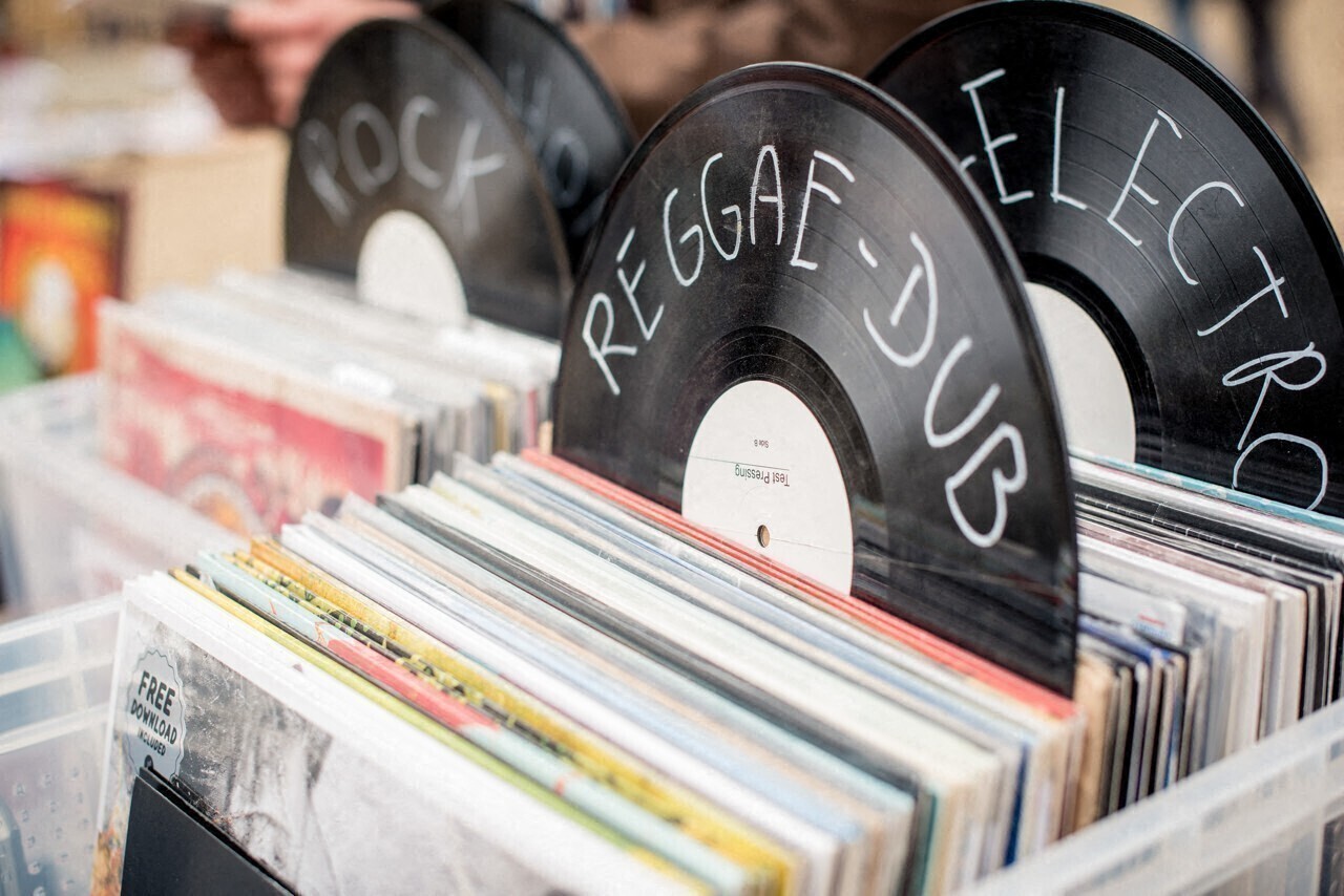 des milliers de disques vinyles en vente ce dimanche à Wazemmes