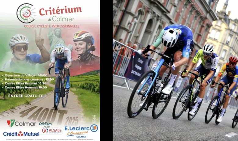 Cyclisme. Critérium - Colmar entre dans l’Histoire... le 1er Critérium Pro Féminin le 4 août