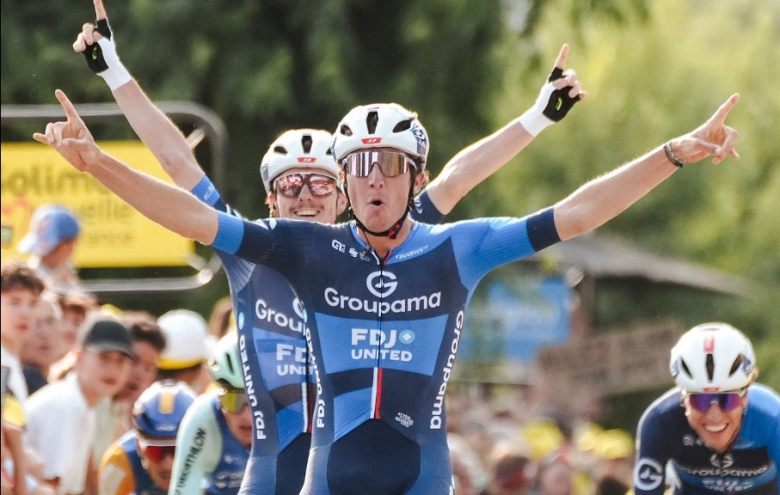 Cyclisme. Tour de l'Ain - Tom Donnenwirth la 1ère étape, doublé Groupama-FDJ avec David Gaudu