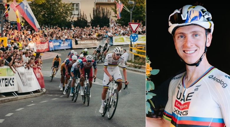Cyclisme. Critérium - Tadej Pogacar célébré chez lui... et vainqueur de son Pogi Criterium !